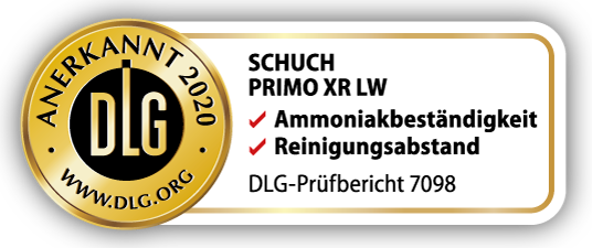 PRIMO XR LW DLG-Prüfsiegel