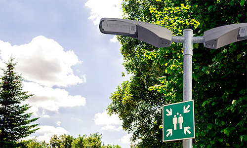 Sammelplätze im Freien