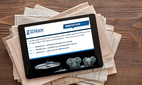 SCHUCH Innovation News Dezember