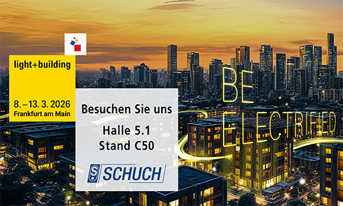 Messeankündigung Light+Building 2026